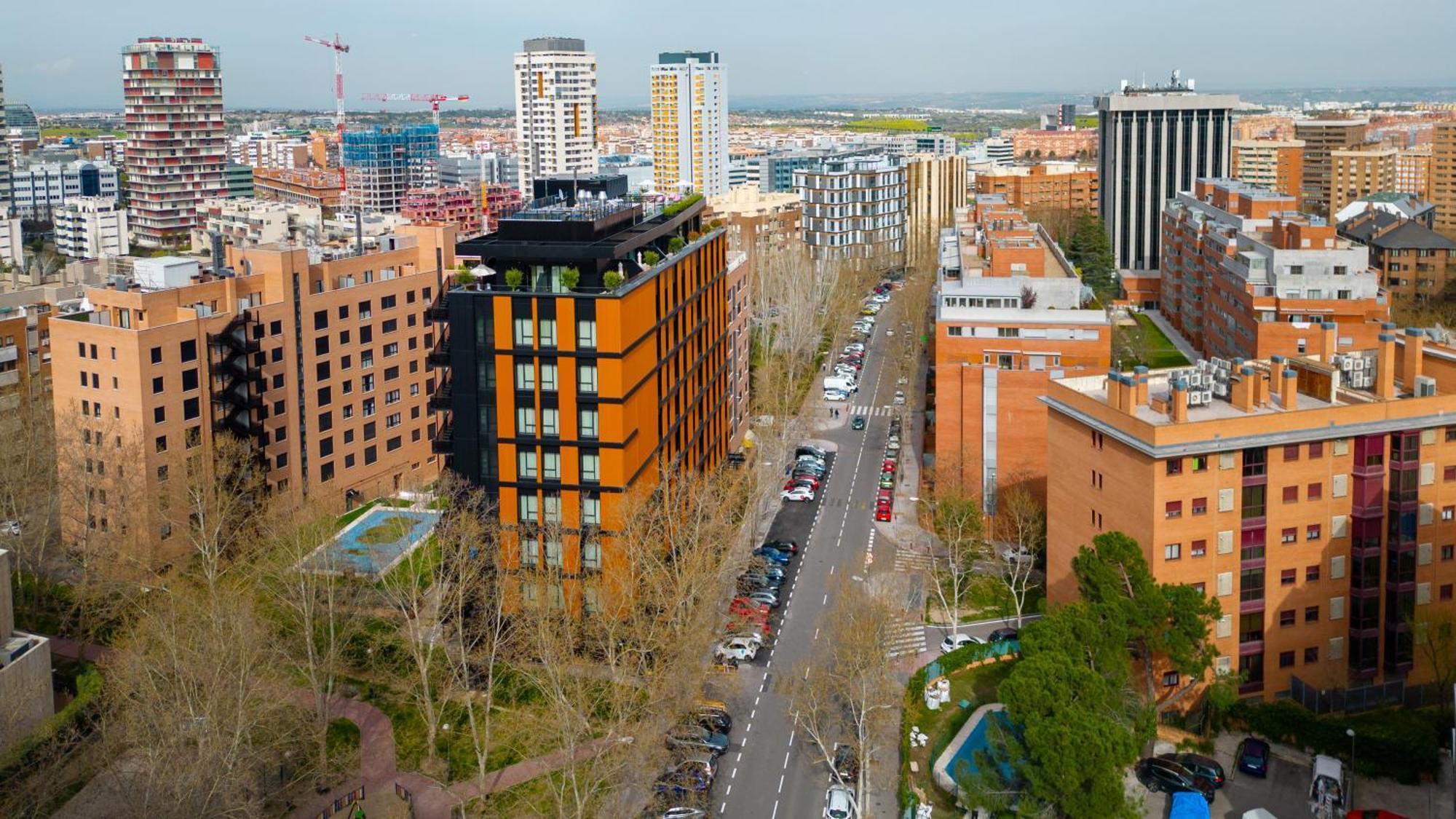 Hotel Pinar Plaza Madrid Eksteriør bilde